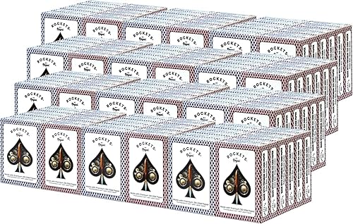 Regal Games [144 Decks] Rockets Bulk Playing Cards Set for