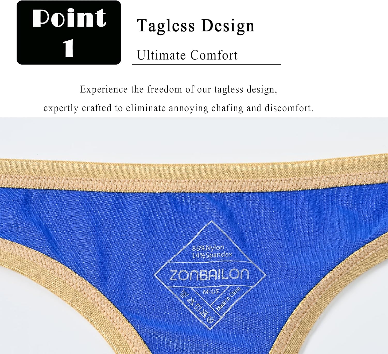 Mens Thongs Low Rise G String Sexy Underwear for Men T Back Under Panties - Image 2
