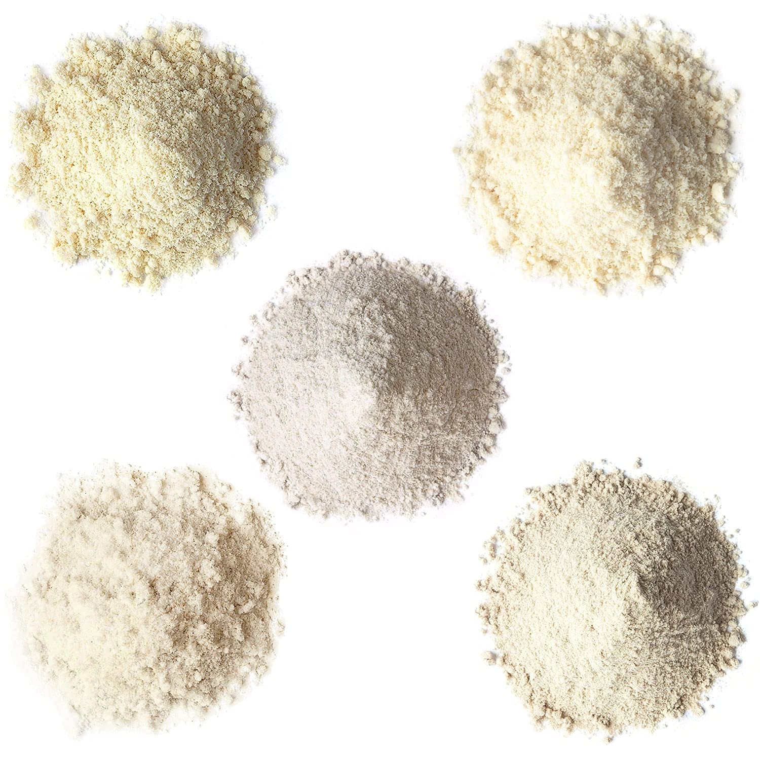 Food to Live New York Pastry Chef Gift Box - Variety of Organic Flours Including Cashew, Blanched Almond, Brown Rice, Coconut, Whole Wheat Pastry Flour. Unique Gifts Set Non-GMO Baking Ingredients.