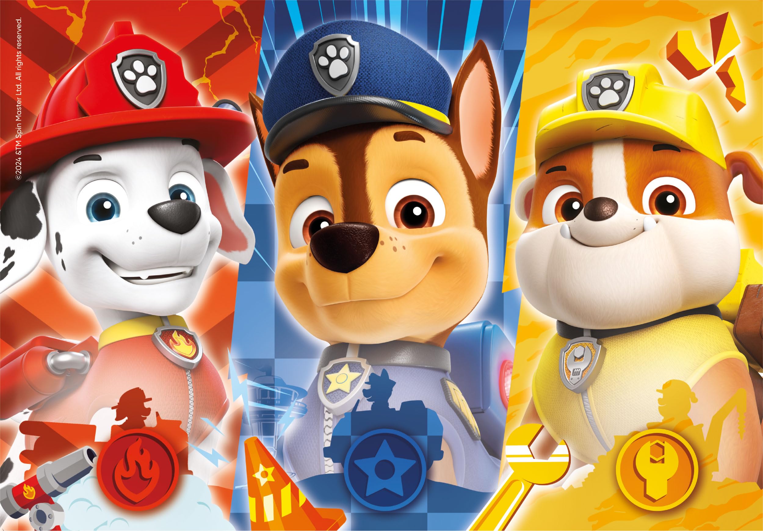 Clementoni - 27261 - Supercolor Puzzle - Paw Patrol - 104 pezzi