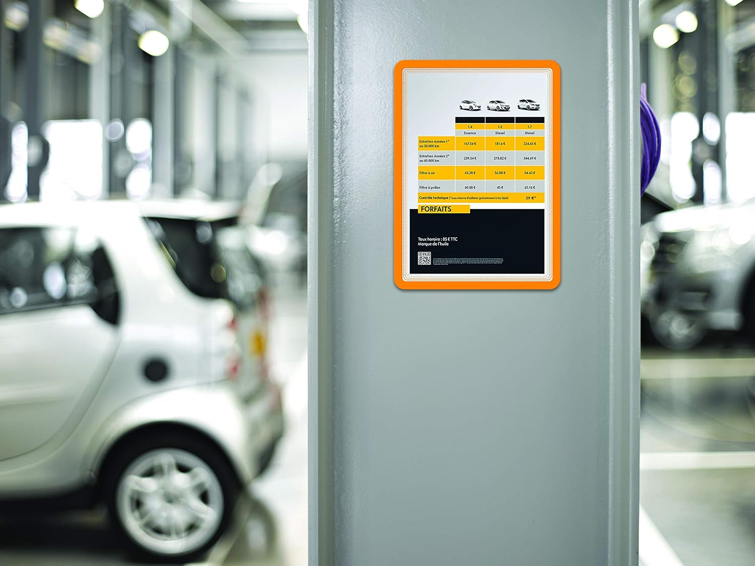 Tarifold 194956 Display Frame Magneto, A4, Orange