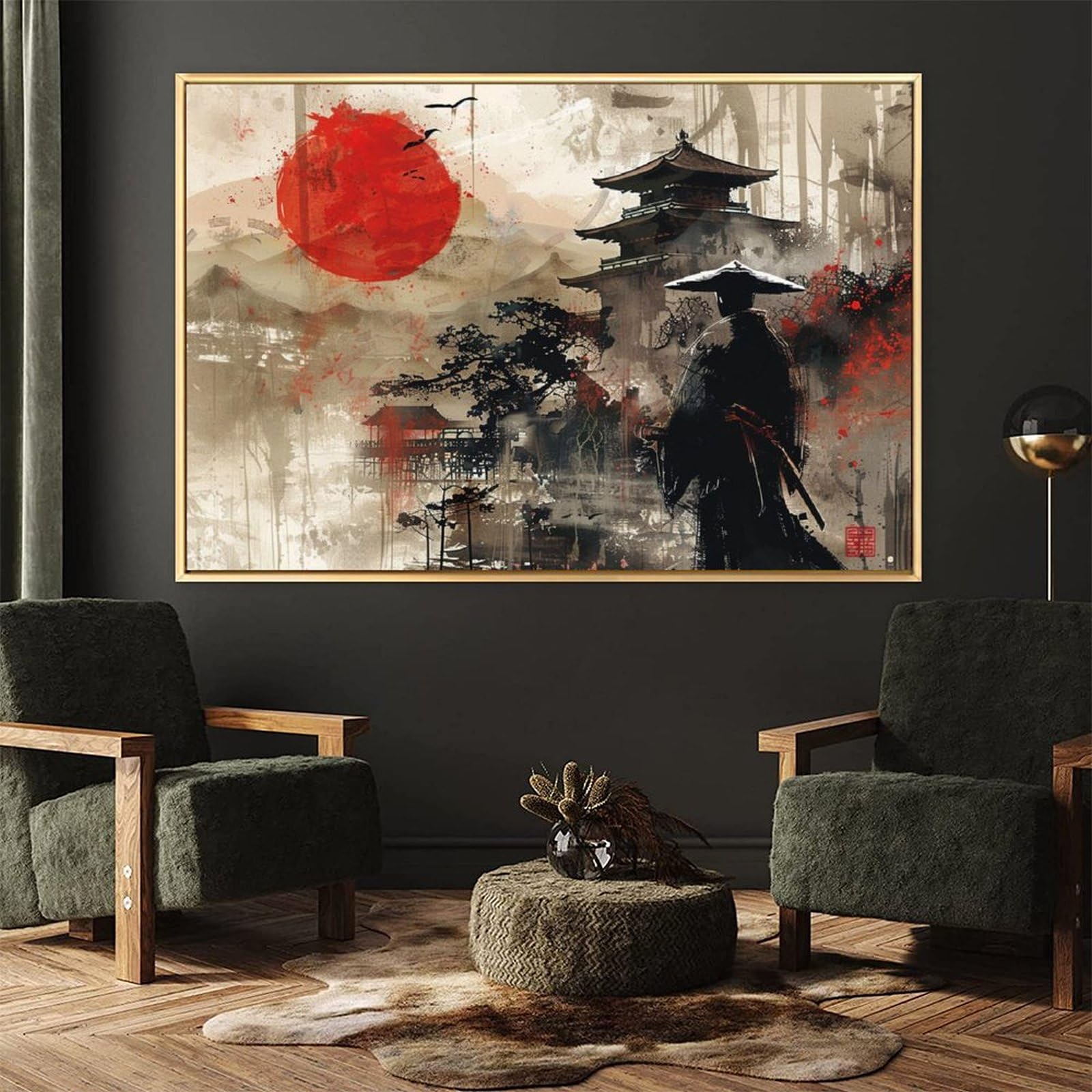 インテリア　絵画  油絵  題ー室内ー  f50 絵画 油絵 兼六園 F50号 （小池三郎） 【肉筆】【油絵】【日本の