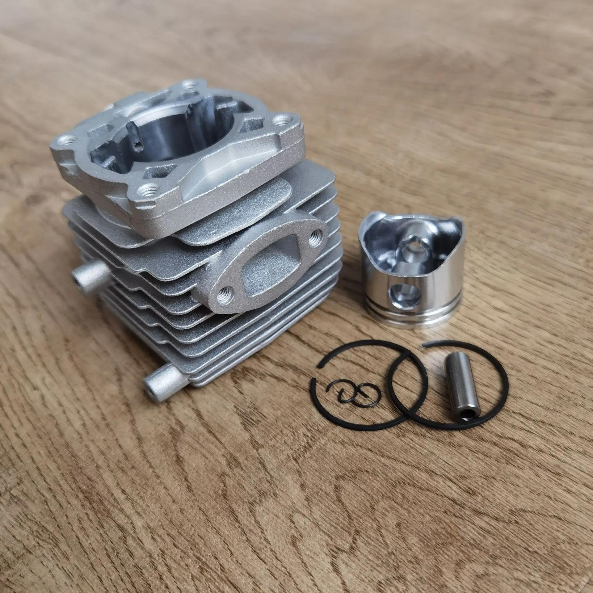 Kit de pistón Cilindro para Stihl HS81 HS86 Recubierto Cromo 34MM
