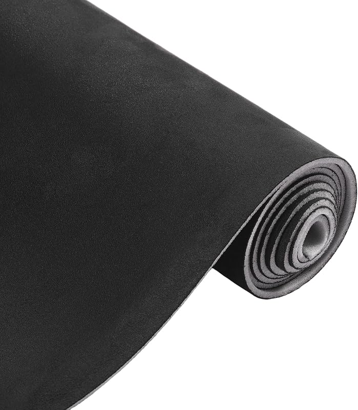 Tecido de camurça para forro de teto automotivo Partuto 150G com espuma preta – 115 x 145 cm