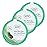 Citrus Magic Holiday Odor Absorbing Solid Air Freshener, Winter Wonder Green, 7-Ounce, Pack of 3