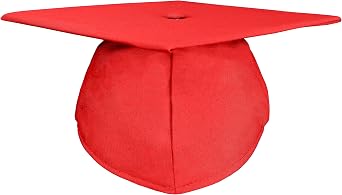 GradPlaza Graduation Unisex Matte Cap Only for Adult