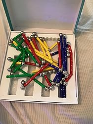 Bastoncini Magnetici Geometrici 50 Pezzi - Gioco Educativo Per Bambini, Matematica E Creatività - Foto 9