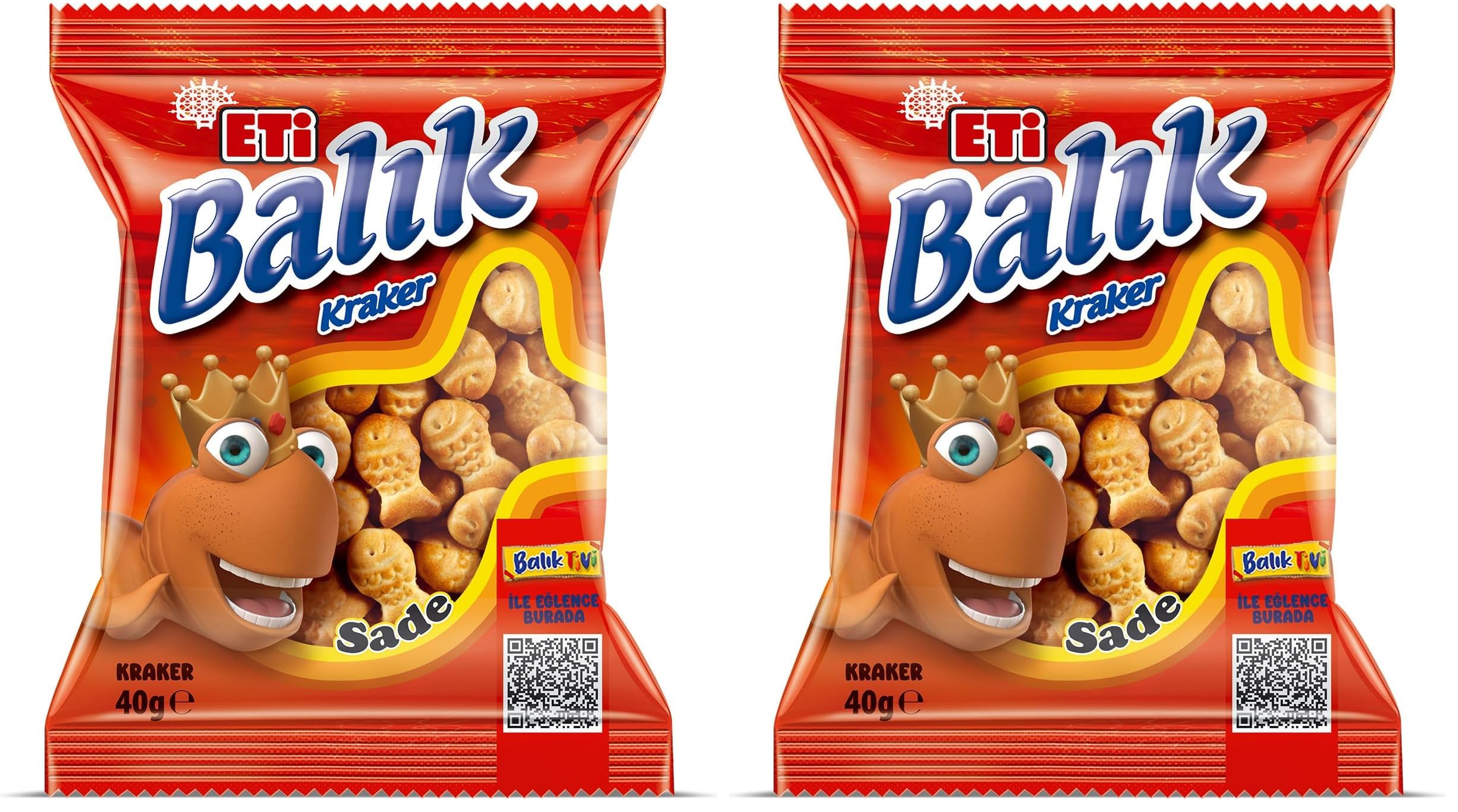 Eti Balık Kraker 40 g x 16 Adet (2 paketi)