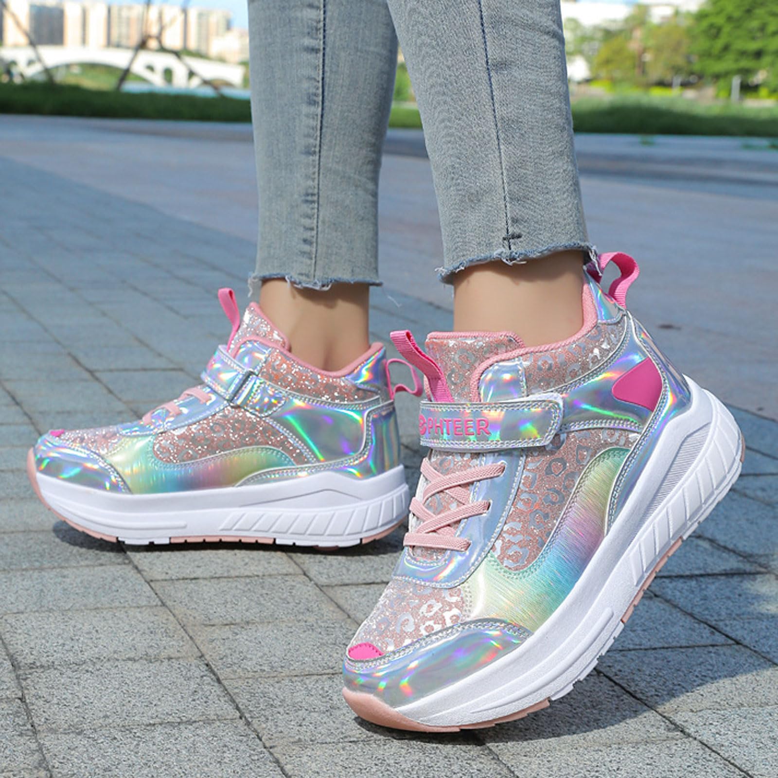 Zapatos con Ruedas para Niños y Niñas,Zapatillas Deportivas con Ruedas para niños,2 en 1 Zapatillas con Ruedas,Multiusos,Comodidad,para Regalos de cumpleaños y Navidad