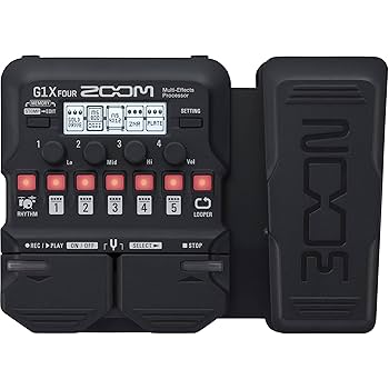 ZOOM G1X FOUR エフェクター Amazon.com: Zoom G1X Four Guitar Effects Processor with