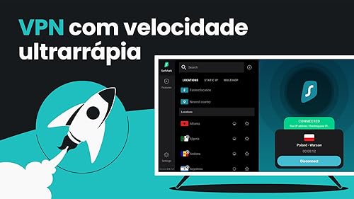 Surfshark VPN: Segurança Online para Fire TV