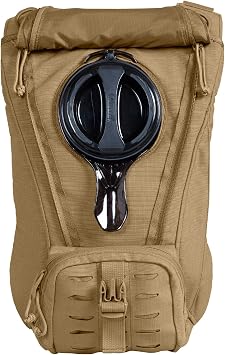 CamelBak Ambush Tactical Hydration Backpack, LowProfile MOLLE Design with 100oz MilSpec Crux Reservoir, Coyote 2.0