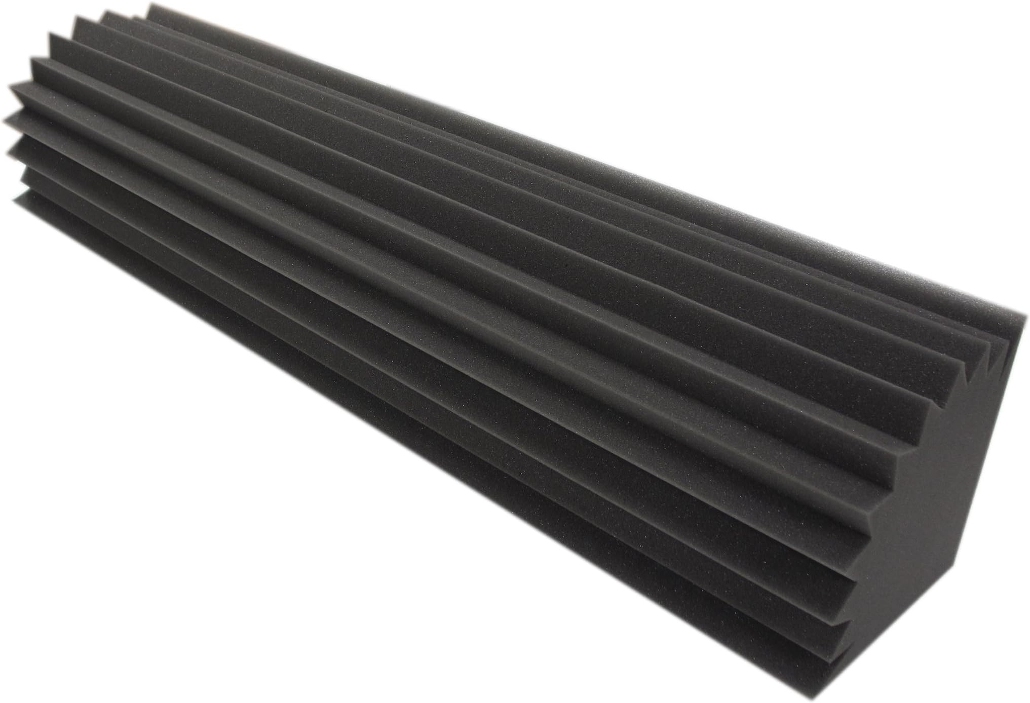 Bass trap, absorber slats (pyramid) profile and round bass 100x20x20cm