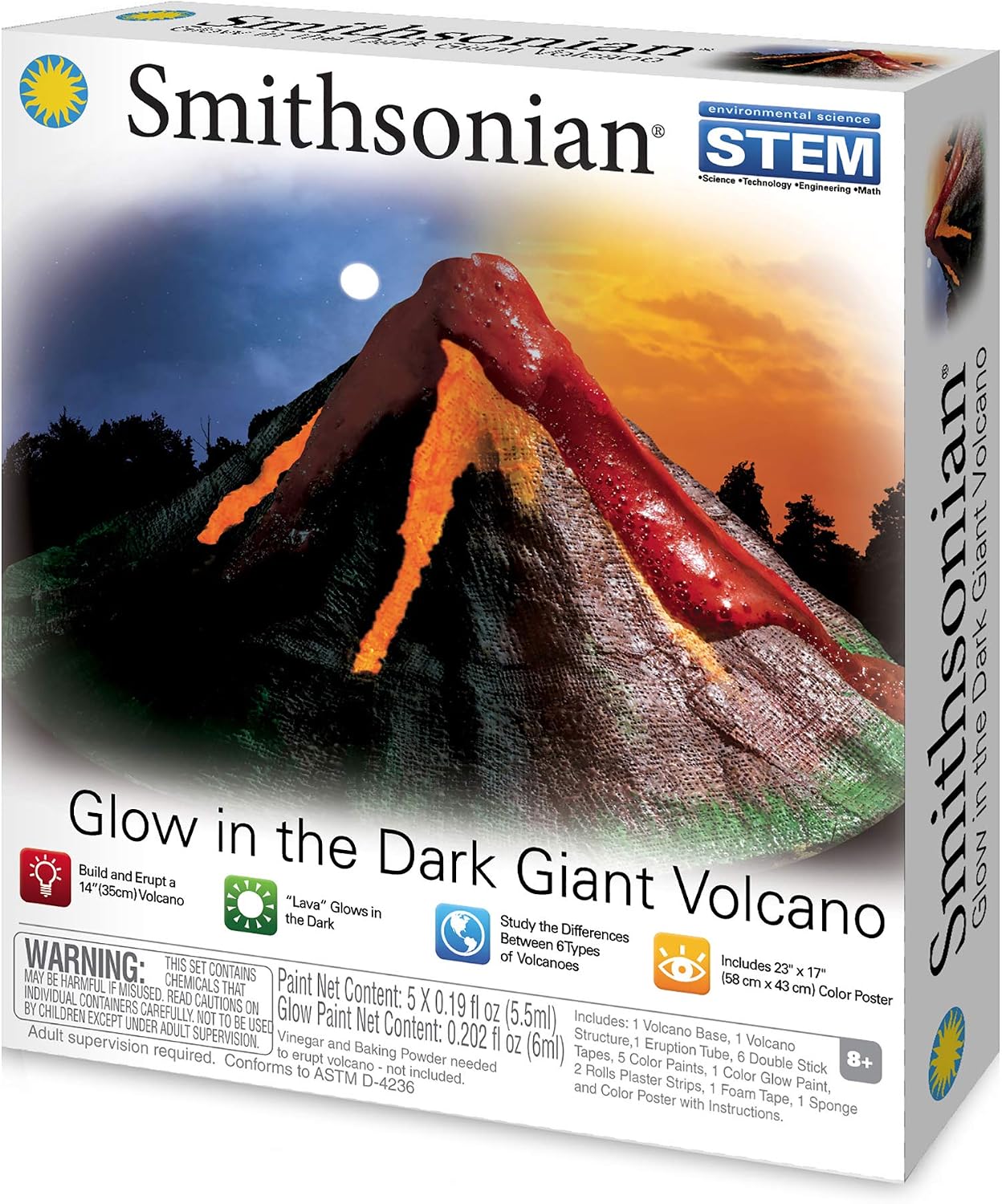 NSI Smithsonian Giant Volcano Kit Small