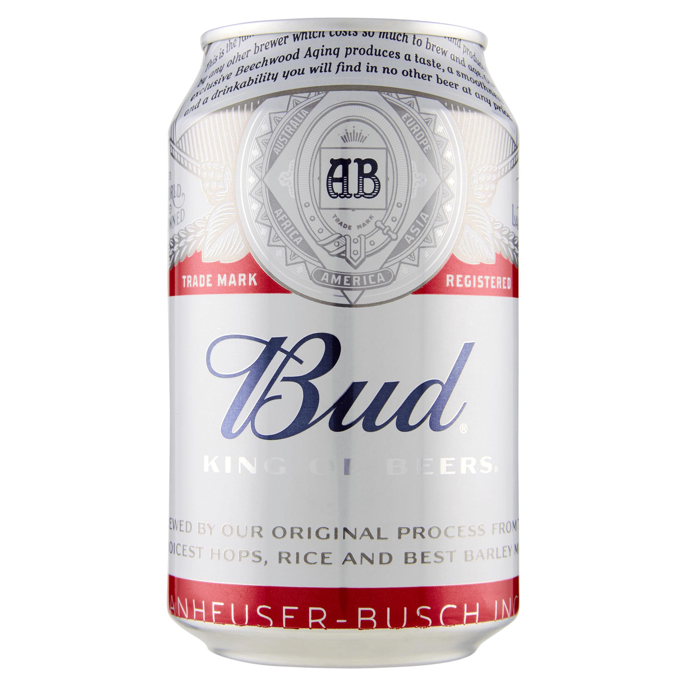 Bud, Birra lattina - Pacco da 24x33cl