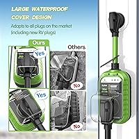 Vista 4 de EyGde Protector de sobretensiones para RV de 30 amperios, analizador de circuito RV con cubierta impermeable, protector de voltaje de potencia