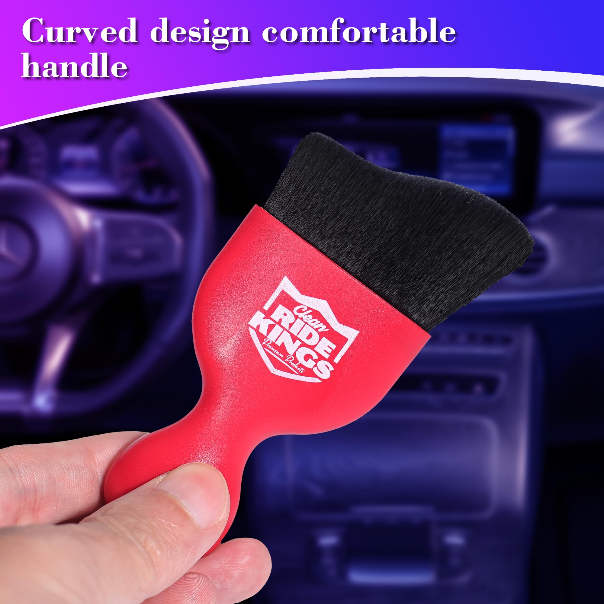 Detailing Auto Bürste rot