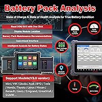 Vista 3 de Escáner Autel Ultra EV, Análisis de Paquete de Batería de Alta Tensión, Escáner de Diagnóstico, con Kit EVDiag MaxiFlash VCMI, Control