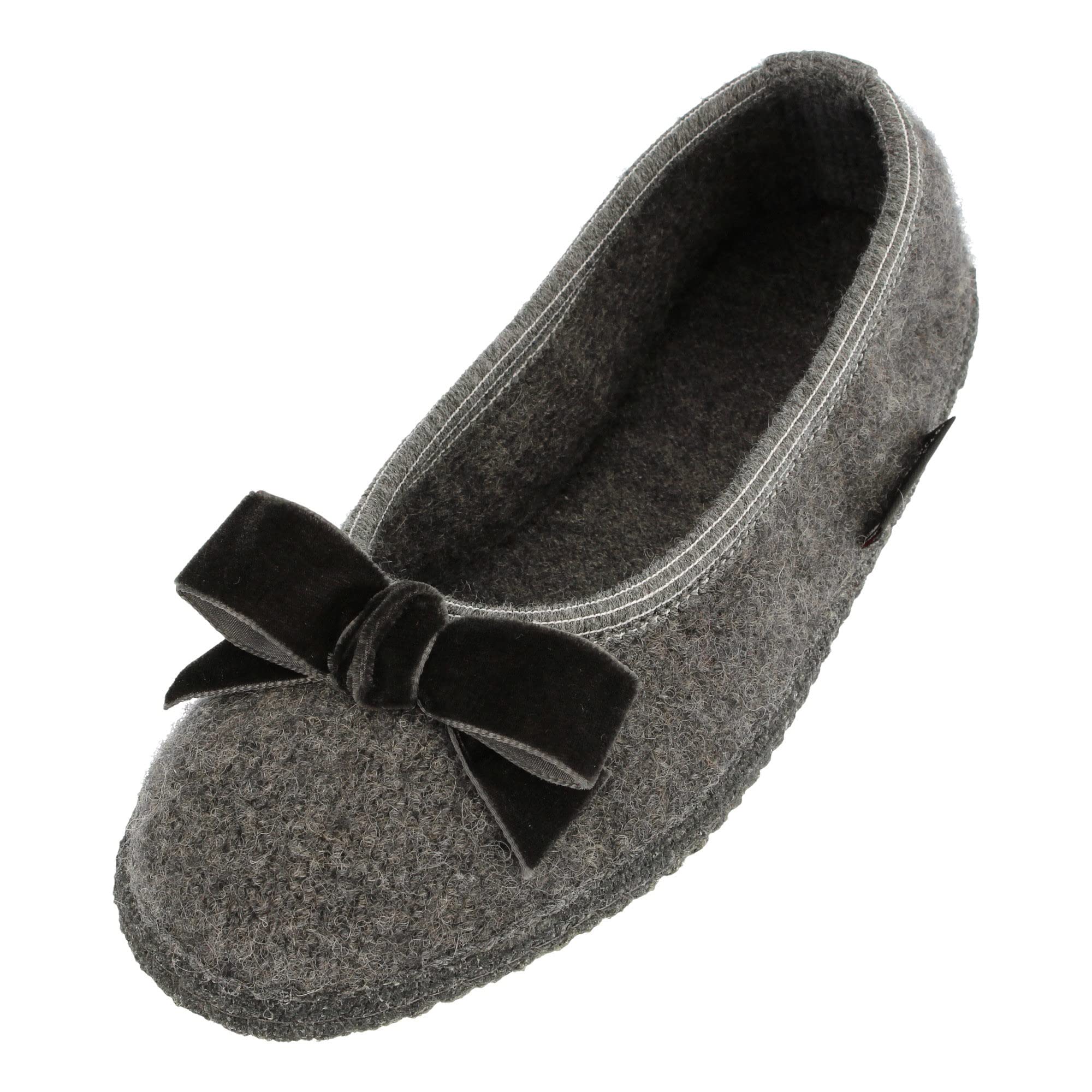 HAFLINGER Slipper Fiocco Filzpantoffel Hausschuh Ballerina