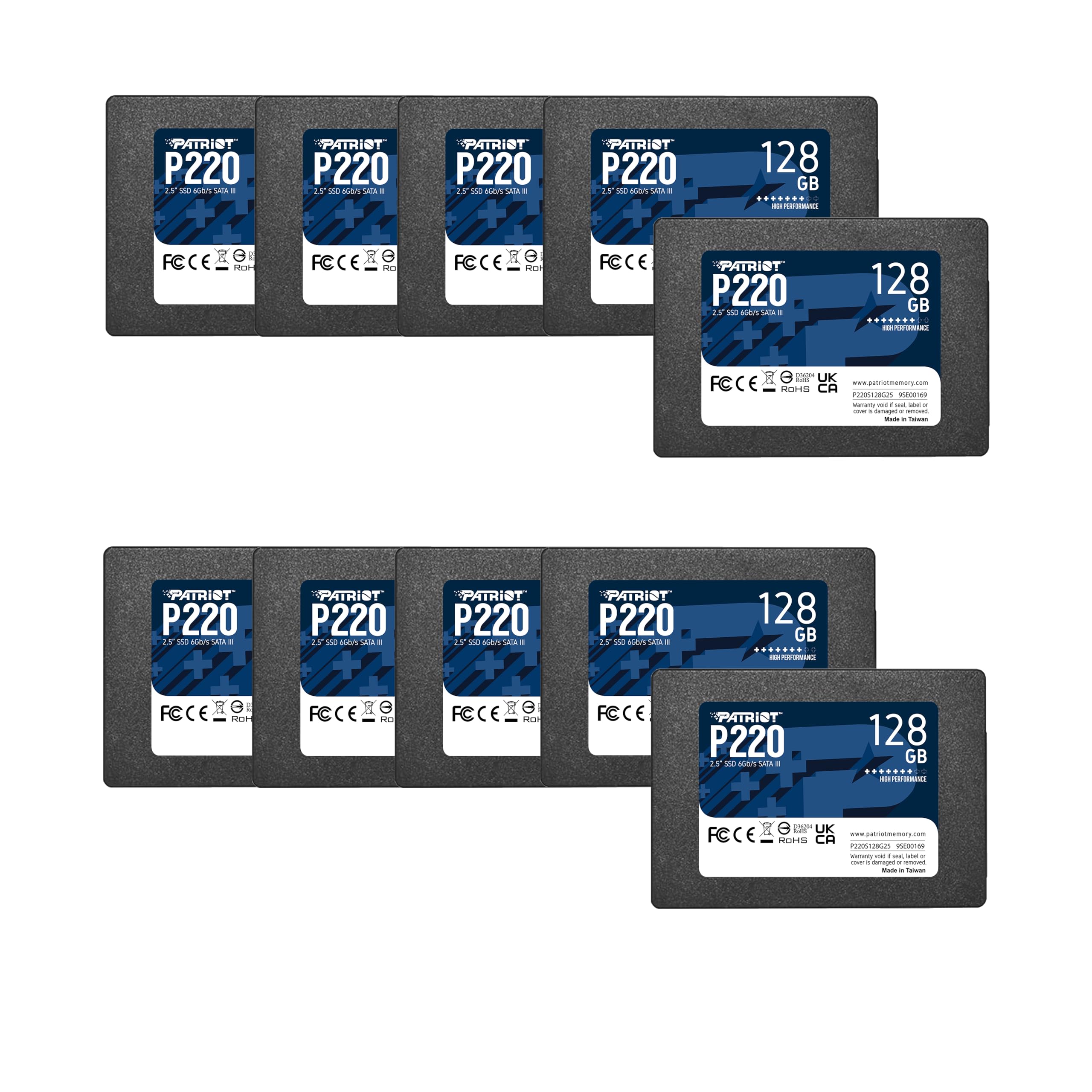 Amazon | Patriot P220 128GB Internal SSD - SATA 3 2.5