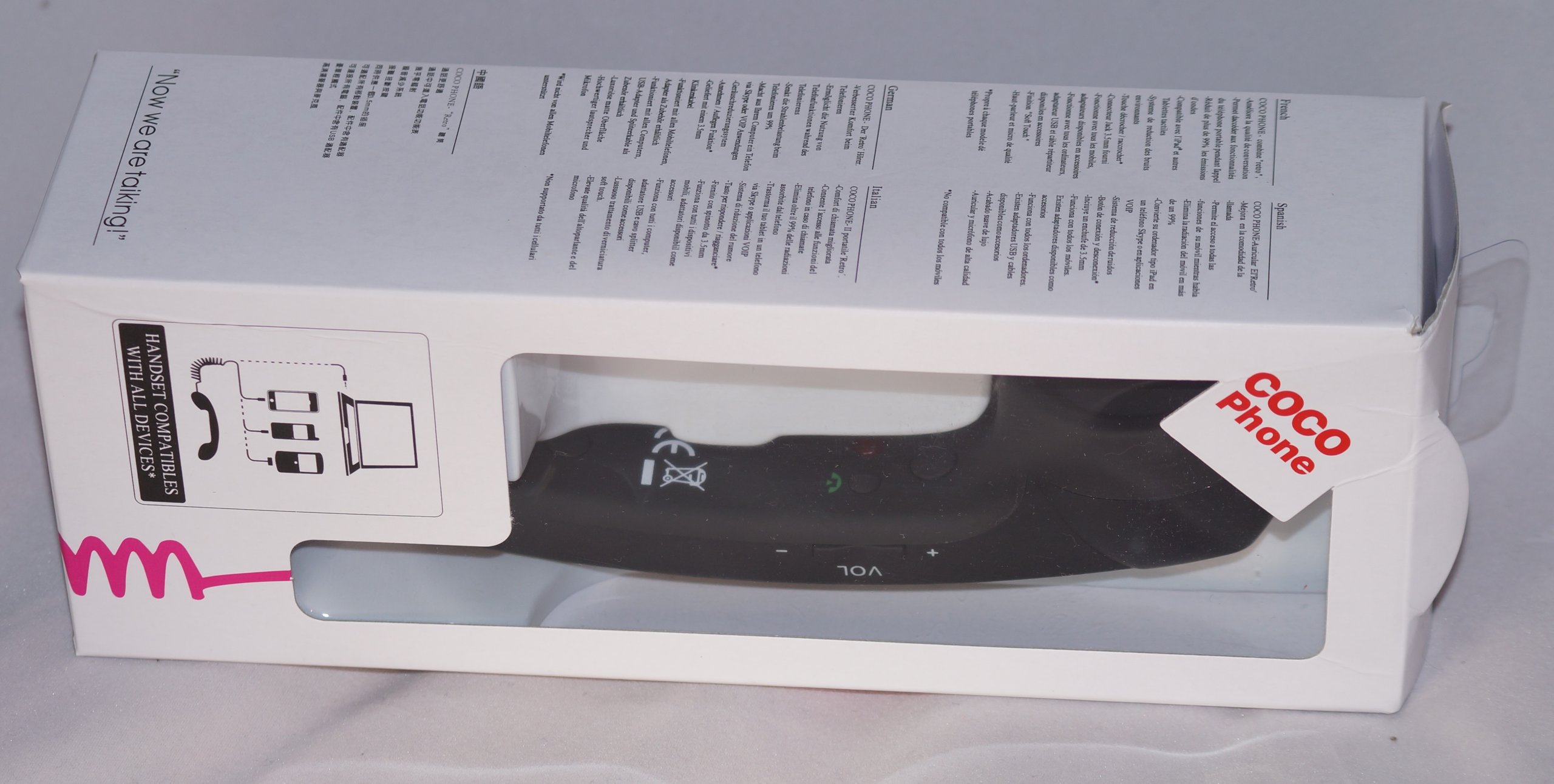 Amazon.co.jp: iPhone ipad 用 受話器 ！！ レトロ で おもしろ 便利