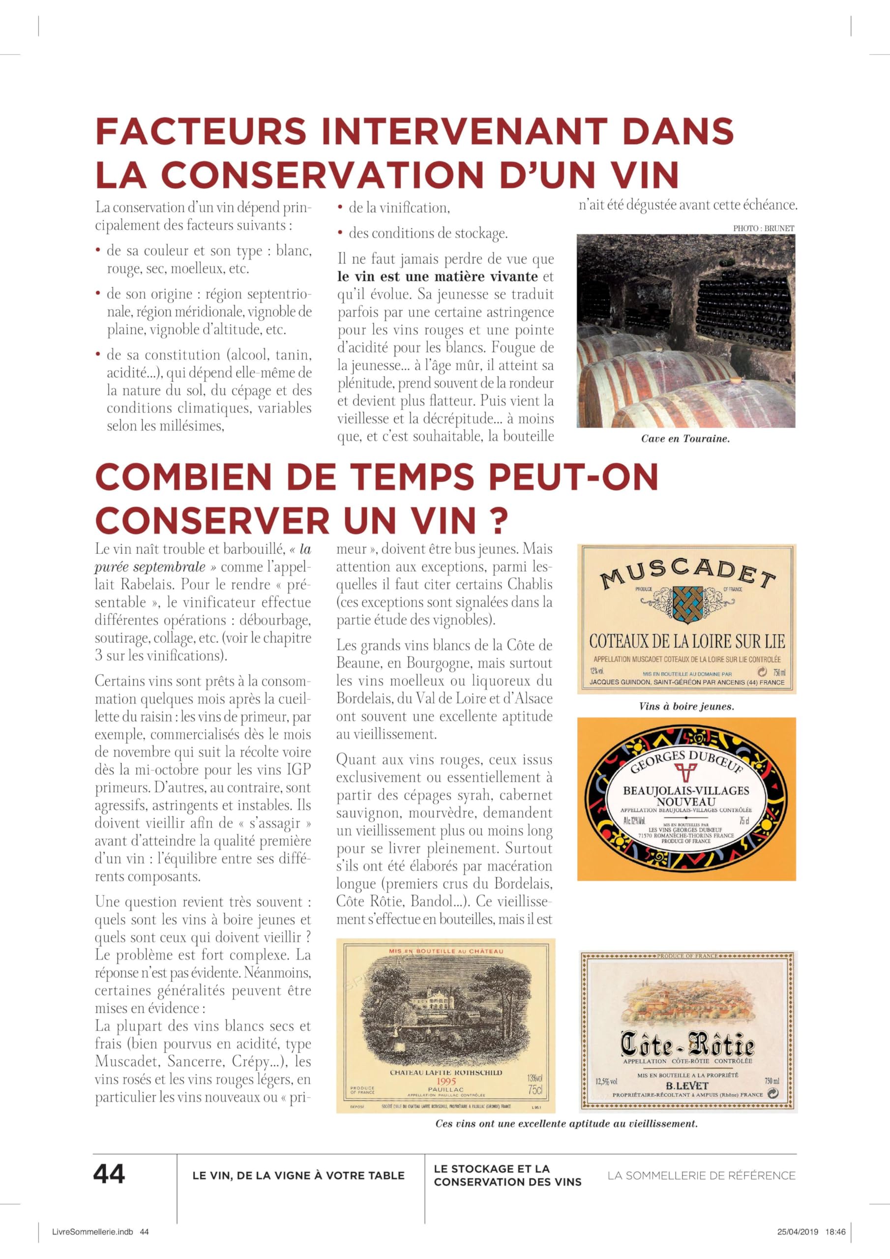 La sommellerie de référence: La référence de la formation des sommeliers