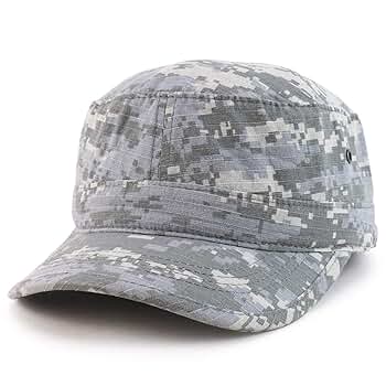 Trendy Apparel Shop Oversize XXL Flat Top Style Army Cap
