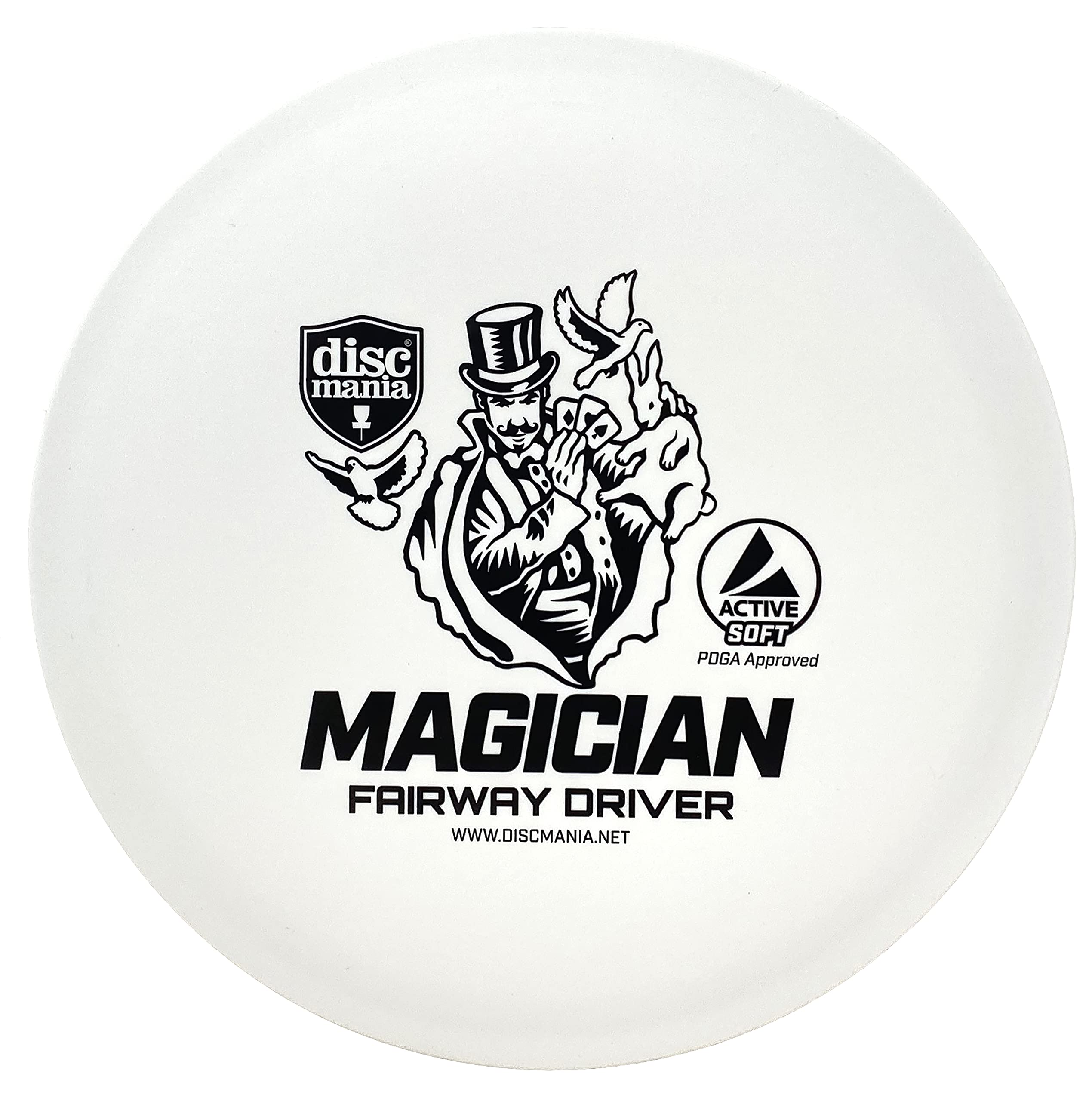 Discmania Active Soft Magician Fairway Driver Golf Disc [Colors May Vary] - 150-159g
