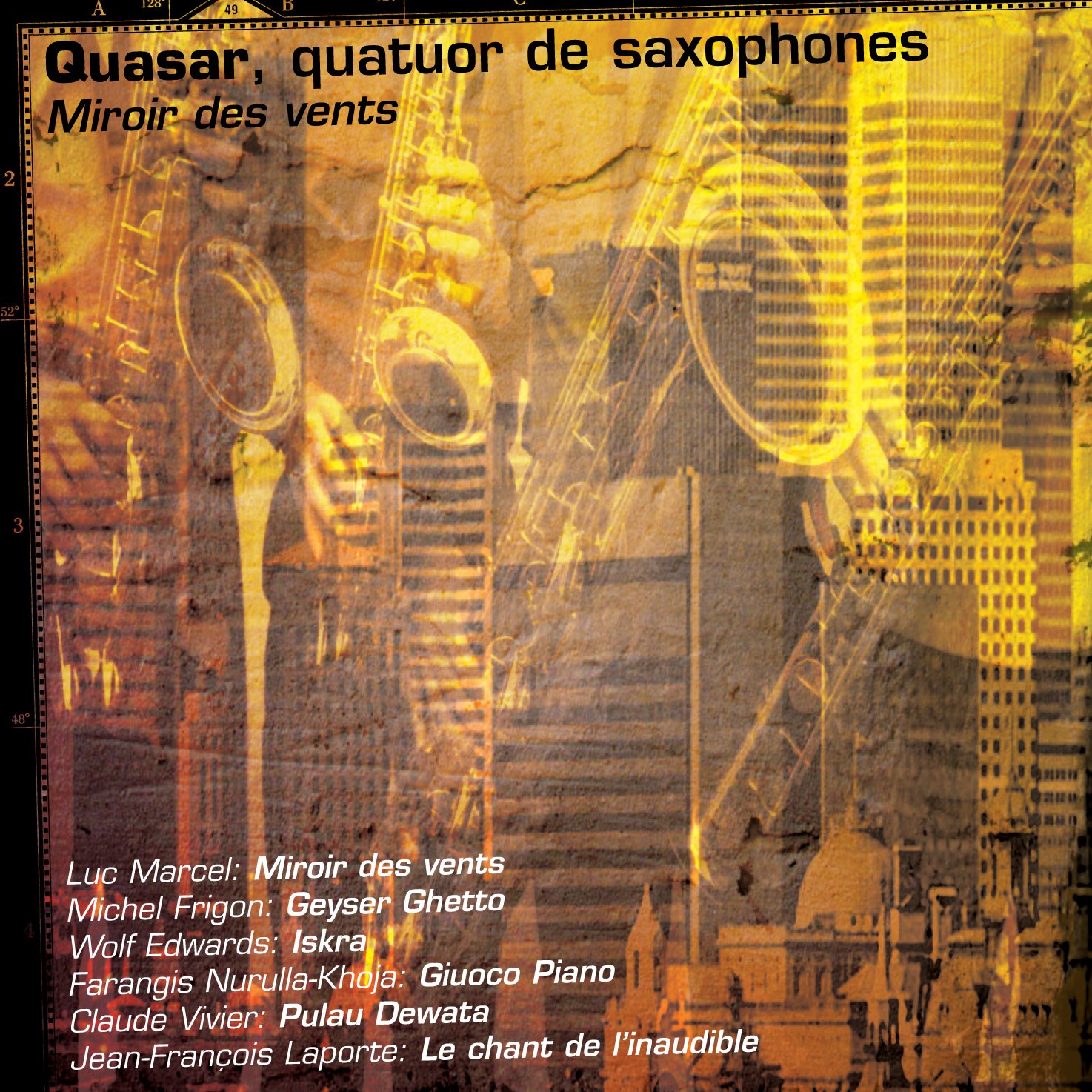 Quasar: Miroir des vents [Audio CD] Quasar: Jean-Marc Bouchard, Marie-Chantal Leclair, Mathieu Leclair & André Leroux, saxophones