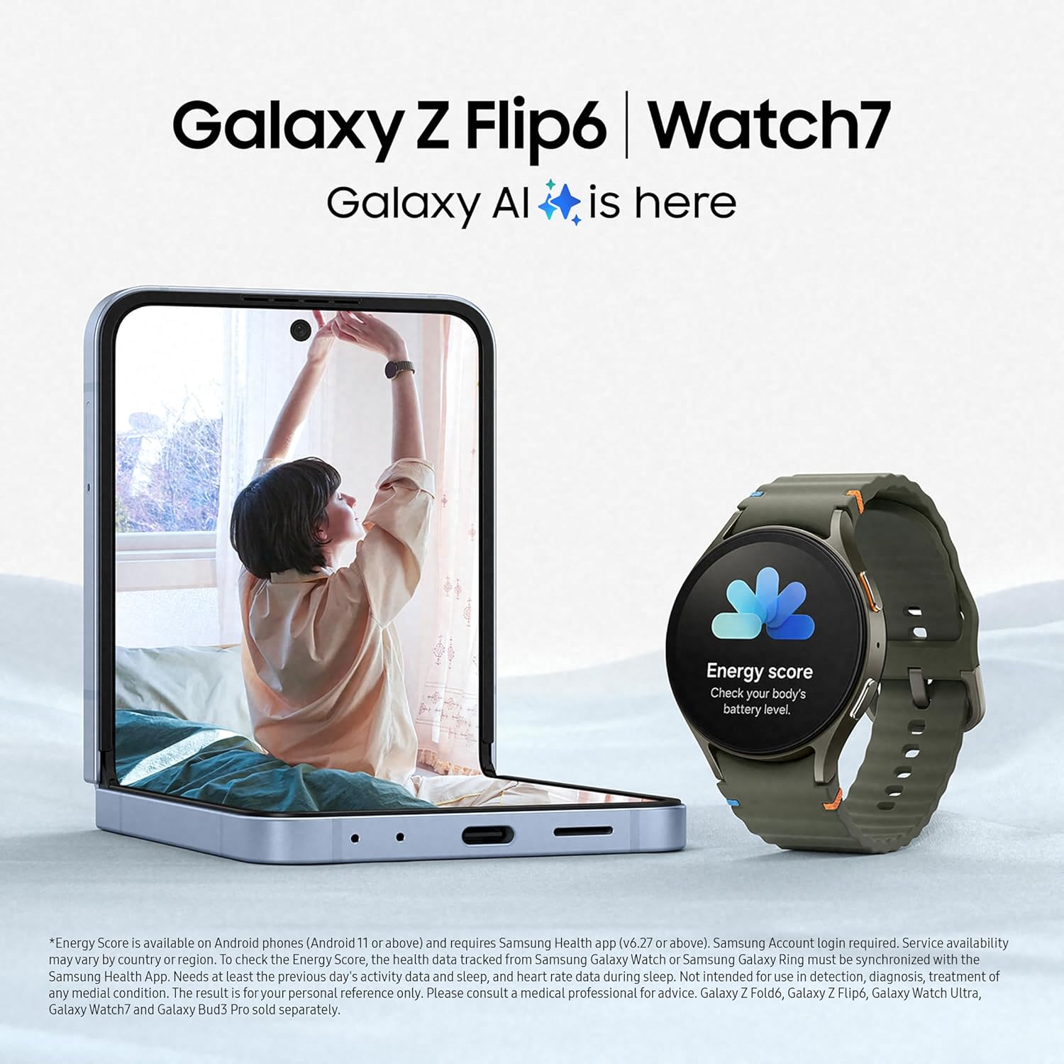 Samsung Galaxy Z Flip6 AI Smartphone, Unlocked Android Smartphone, 512GB Storage, 50MP Camera, Silver Shadow, 3 Year Manufacturer Extended Warranty (UK Version) 8 811CeDDolnL. AC SL1500