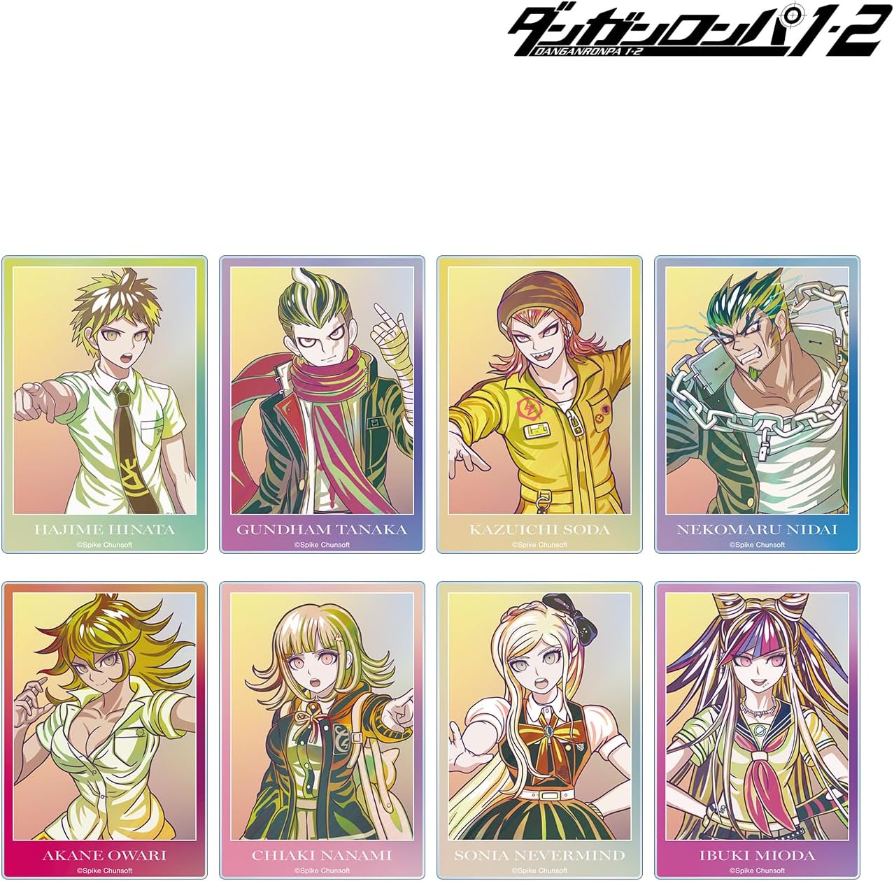 [Official] Danganronpa 1 & 2 Reload Trading ANI-Art Clear Label Acrylic Card Ver.C (Unit/Box) [Complete Box / 8 Packs] Colleize Official Merchandise Officially Licensed