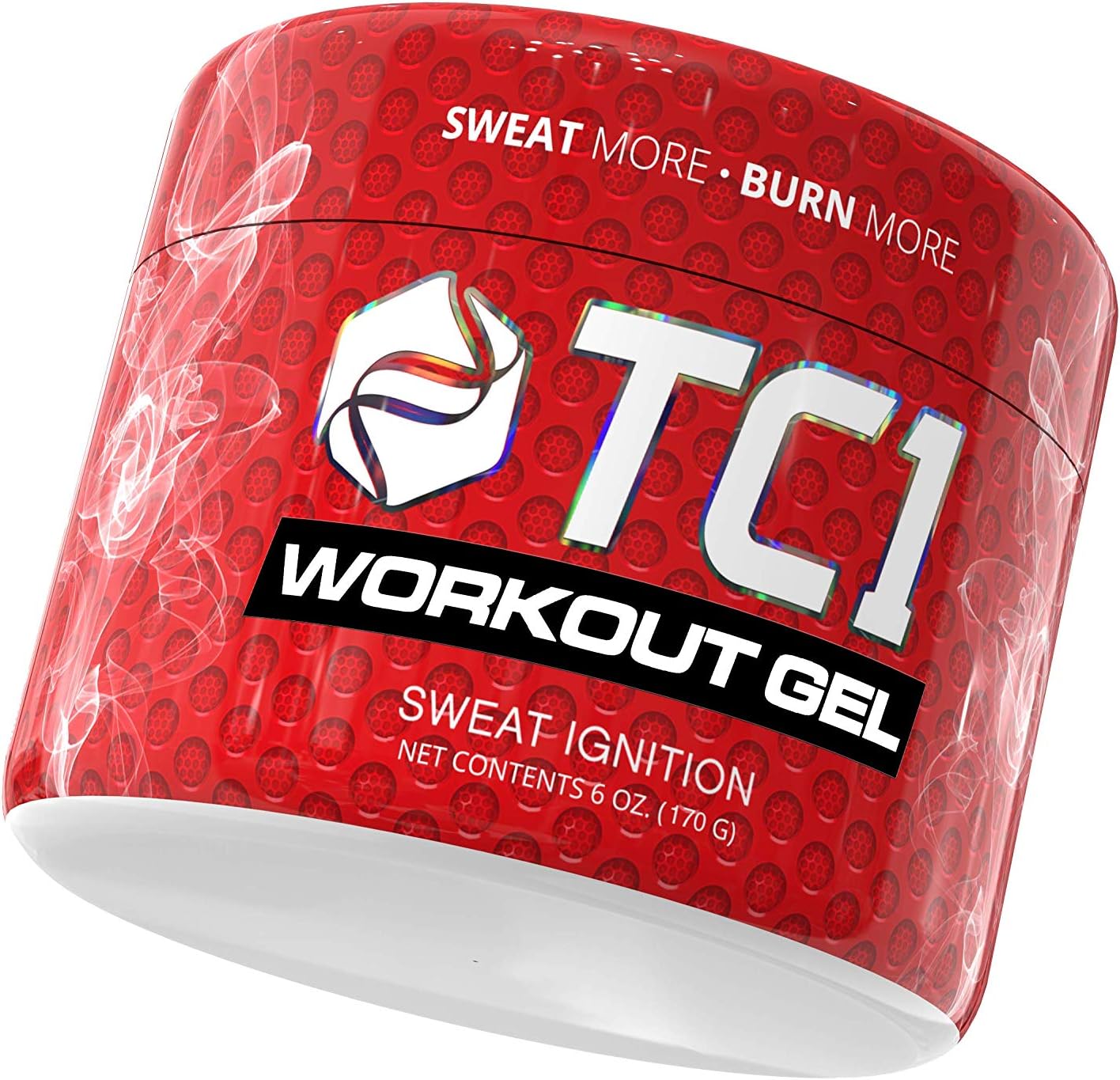 TC1 Sweat Ignition Workout Gel, Topical Thermogenic with Capsaicin, 6 oz Jar image 6 of 7 B01KAGFZVM