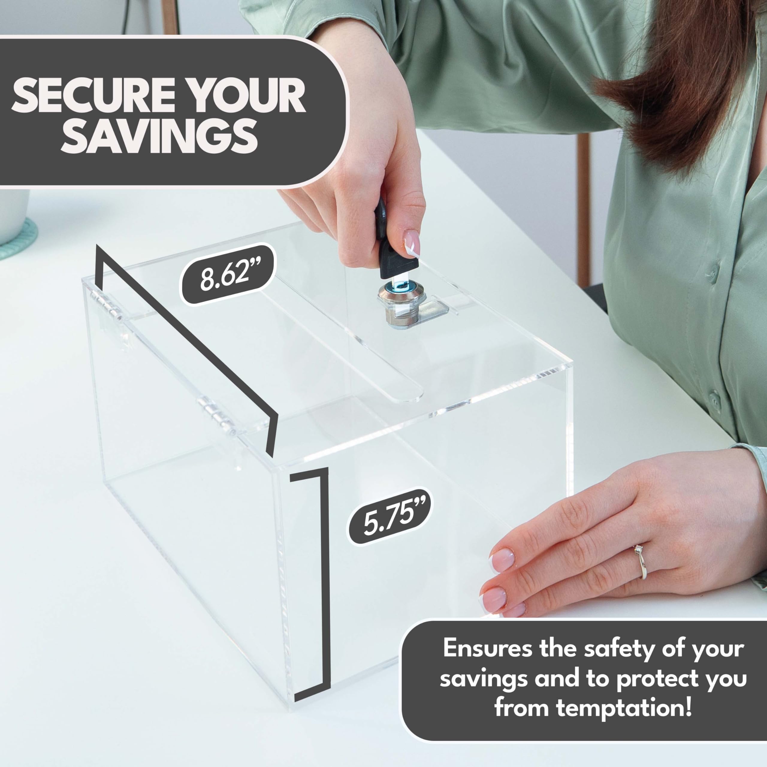 Amazon.co.jp: 封筒100枚 マネーセービングチャレンジキット アクリルボックス付き – 5050 & 7000ドルの現金節約  マネーチャレンジ封筒とボックス100枚 トレンディなTiktok&Youtube 封筒100枚 チャレンジキット 3ウェイカット :  文房具・オフィス用品