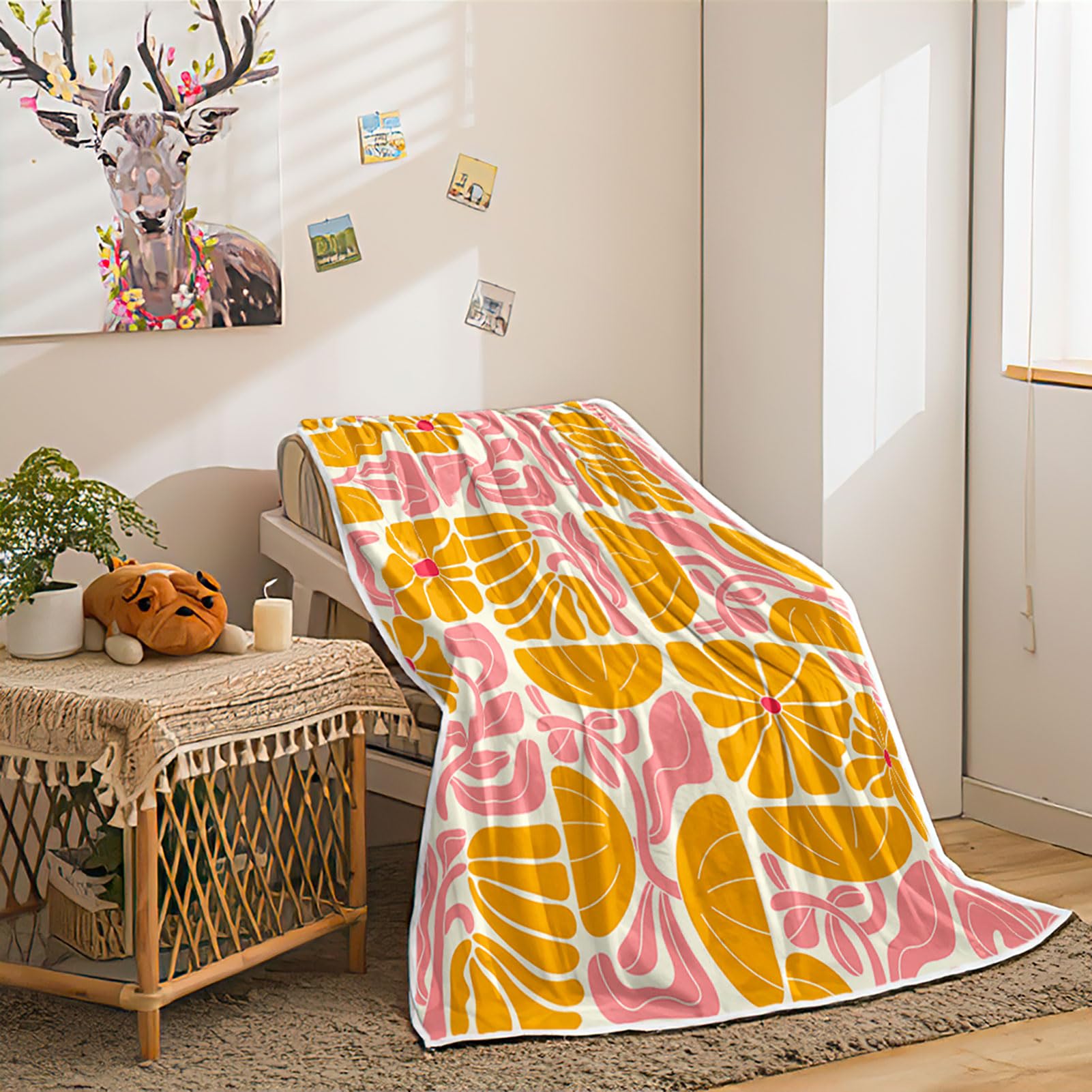 アウトドア寝具 ABCD FLEURS tassel sofa blanket ABCD FLEURS tassel sofa blanket