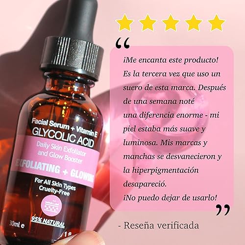 Vista 46 de Suero facial de ácido hialurónico NATUAL100 fabricado en Estados Unidos para rellenar la piel hidratante y brillante antienvejecimiento