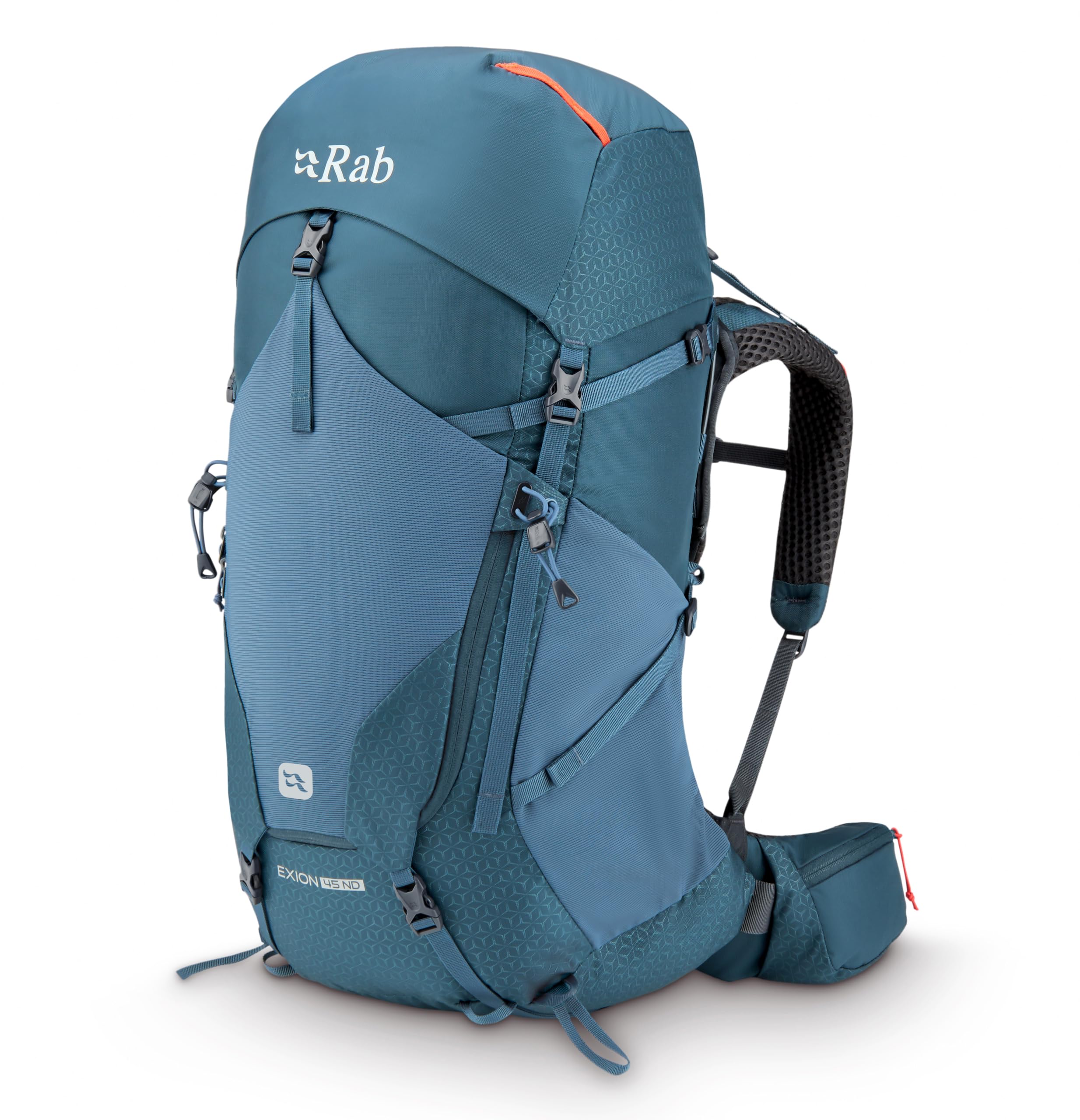 Rab Women's Exion ND 45-Liter Backpack - Comfortable Pack for Hiking, Trekking, & Backpacking - Orion Blue - Small/Medium