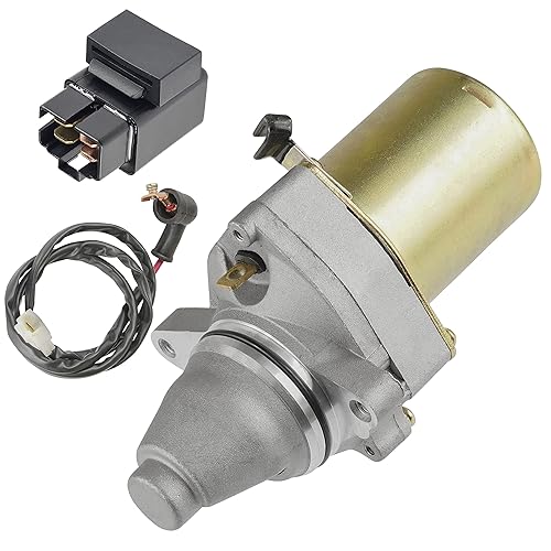 Caltric Solenoide de arranque y relé compatible con Suzuki LT80 Quadsport 80 2X4 1987-2006