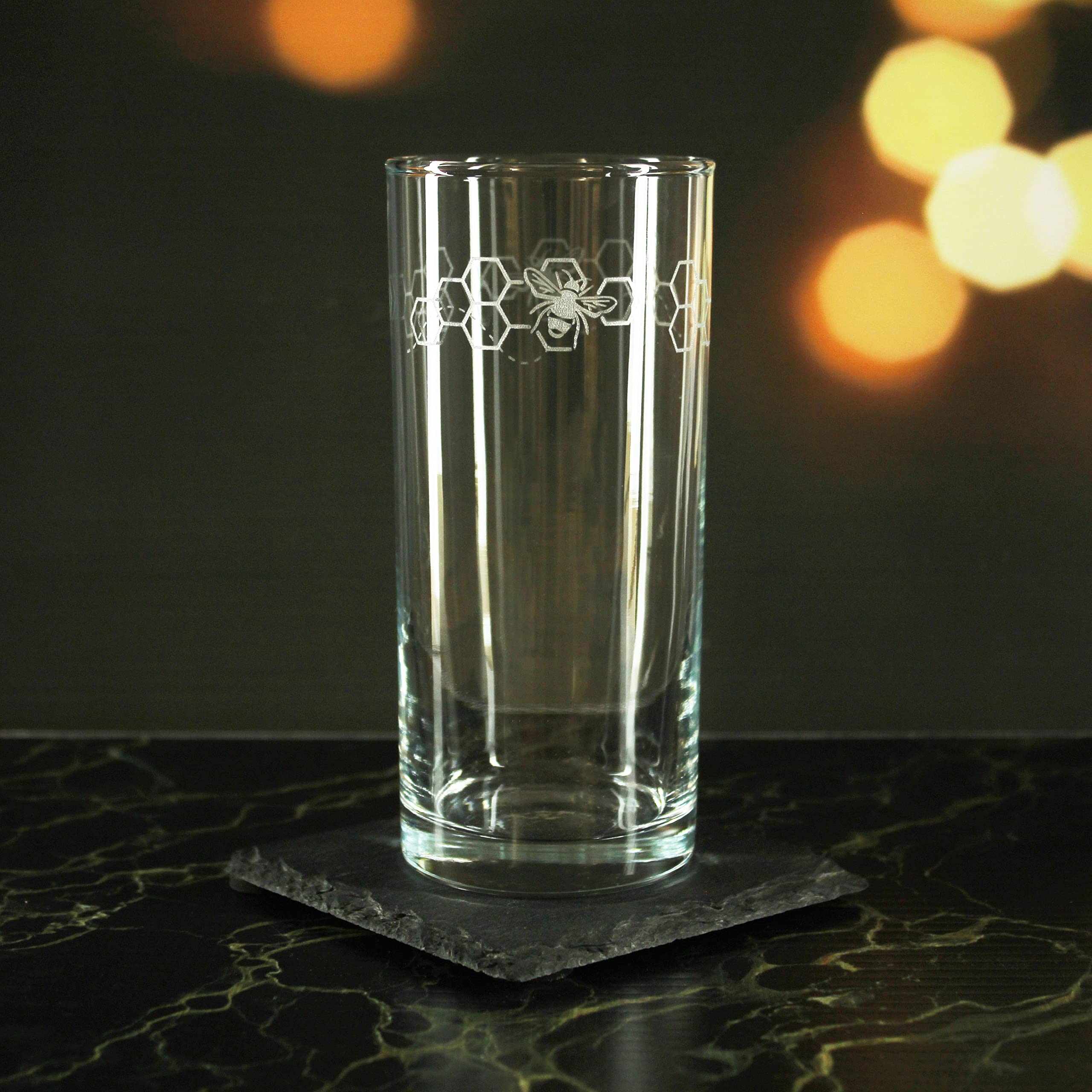 Juego de seis vasos de agua y cóctel grabados con láser en el Reino Unido, regalo para él o ella, regalo de cumpleaños, regalo de inauguración de la casa
