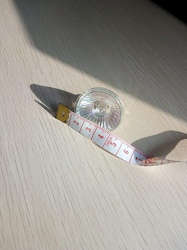 Miniatura 4 de CTKcom MR11 - Bombillas halógenas de 12 voltios y 10 W, 30 grados, reflector halógeno de precisión de fibra óptica con cubierta de vidrio, paquete
