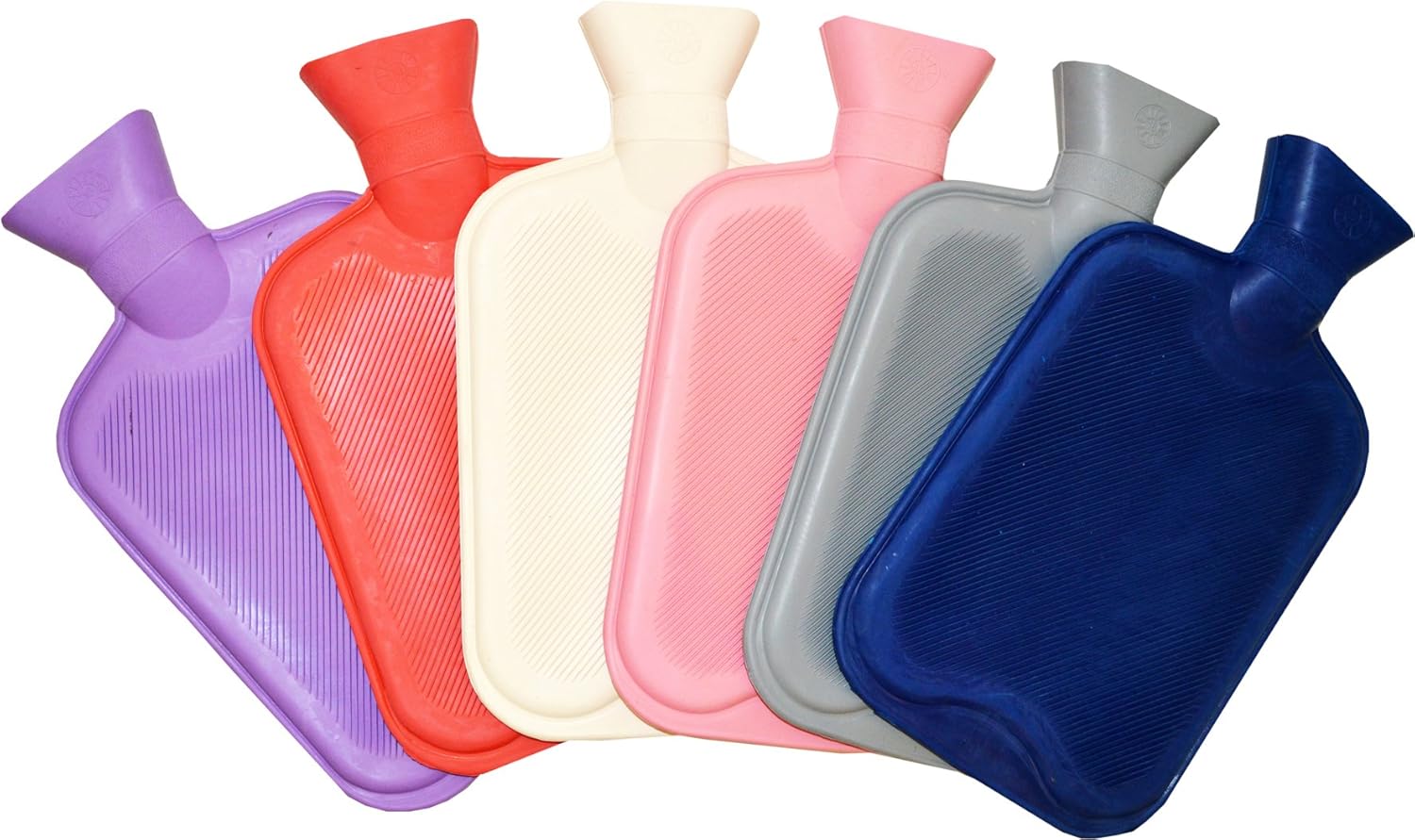 2-Litre Ribbed Hot Water Bottle | Groupon Goods