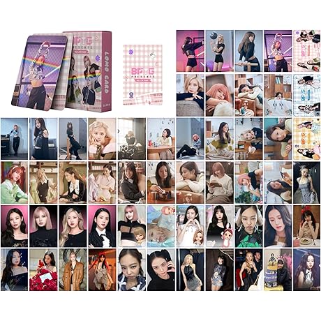 Blackpink Laser Photocard Lomo Card Set: A Multitude of K-Pop Delights in a Compact Box