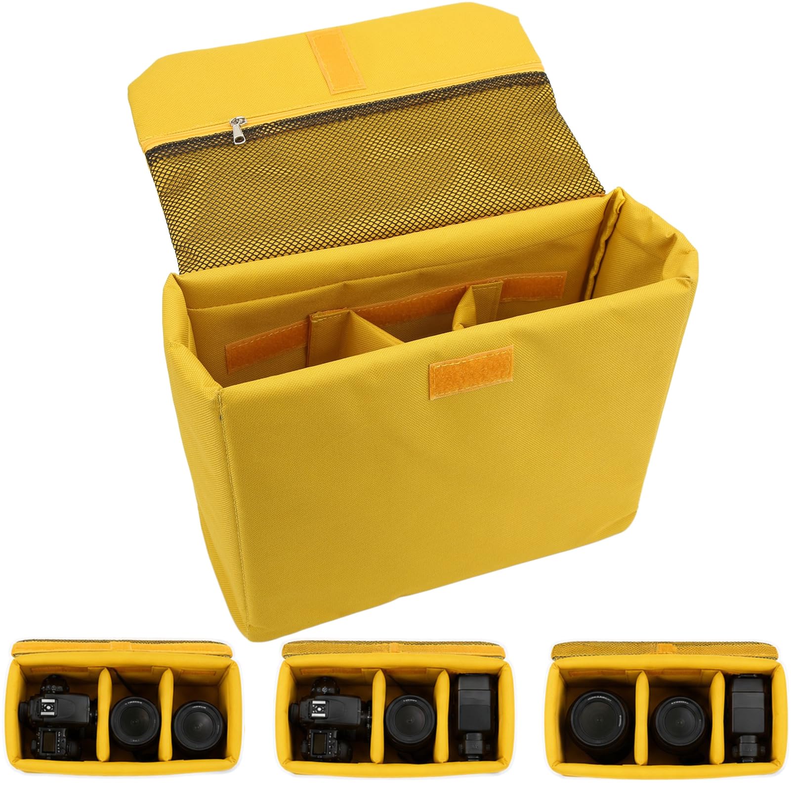 Insert appareil photo pour Sac à Dos, Sac de Protection Étanche, Insertion d’appareil Photo Résistant aux Chocs pour Objectifs