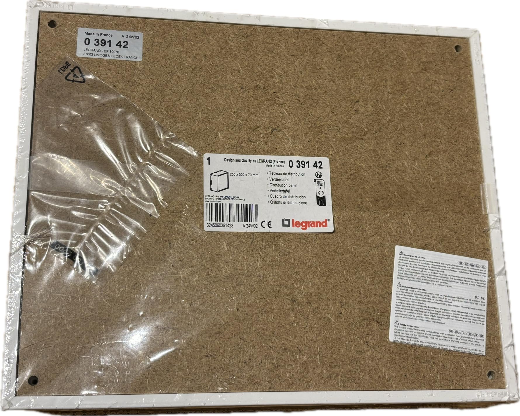 Legrand 039142 Tableautin, 250mmx300mmx70mm, Blanc