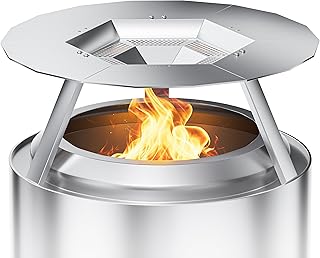 Heat Deflector for Solo Stove Bonfire, 19.5" Heat Deflector for Solo Stove Fire Pit,