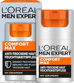 L'Oréal Men Expert Gesichtspflege gegen trockene Haut für Männer, Feuchtigkeitss
