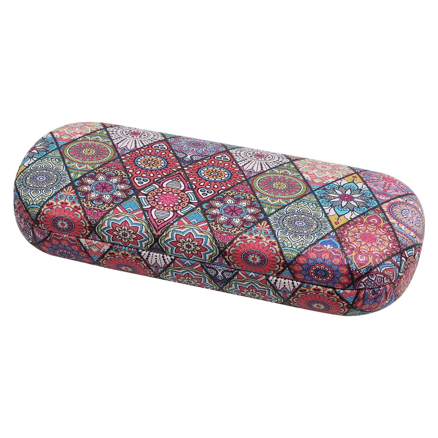 MoKoFunda Protectora Rígida de Gafas de PU, Estuche de Anteojos de Protección Total Anti-arañazos, Organizador de Gafas para Almacenar Gafas de Lectura, Gafas Ópticas, Gafas de Sol