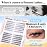 Bottom Eyelash Clusters Lower Lashes Natural Manga Individual Lashes 4-7MM Short Lash Extension Bottom Lash Clusters CC-Curly DIY at Home Easy Application by Newcally