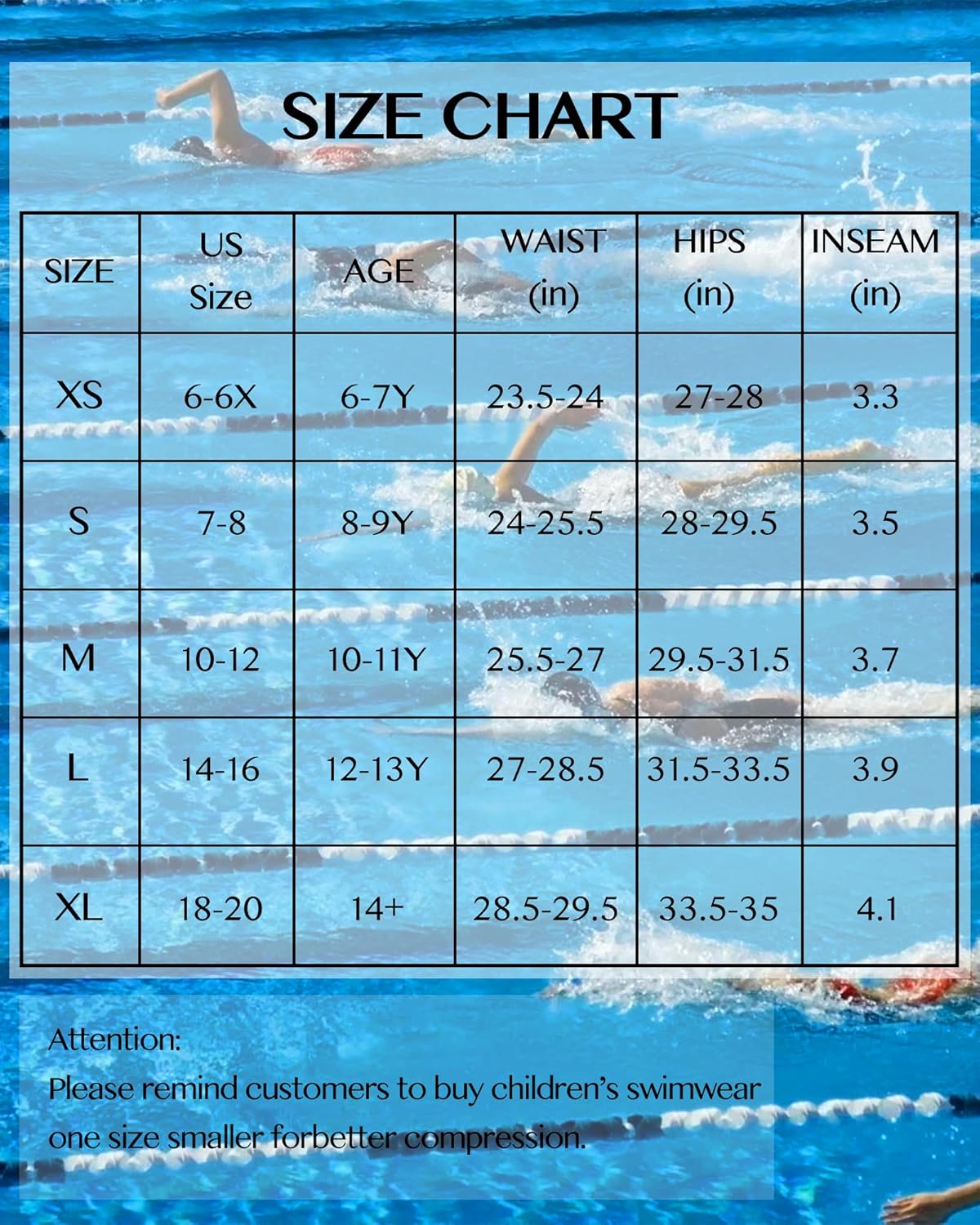 Runhit Boys Swim Jammers Square Leg Youth Competitive Swim Racing Team Swimsuits Athletic Quick Dry Swimming Shorts UPF 50+ - Image 7