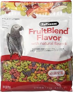 ズプリーム (ZuPreem) フルーツブレンド ML ヨウム・パロット・コニュア 1.6kg (日本語バージョン) フルーツ