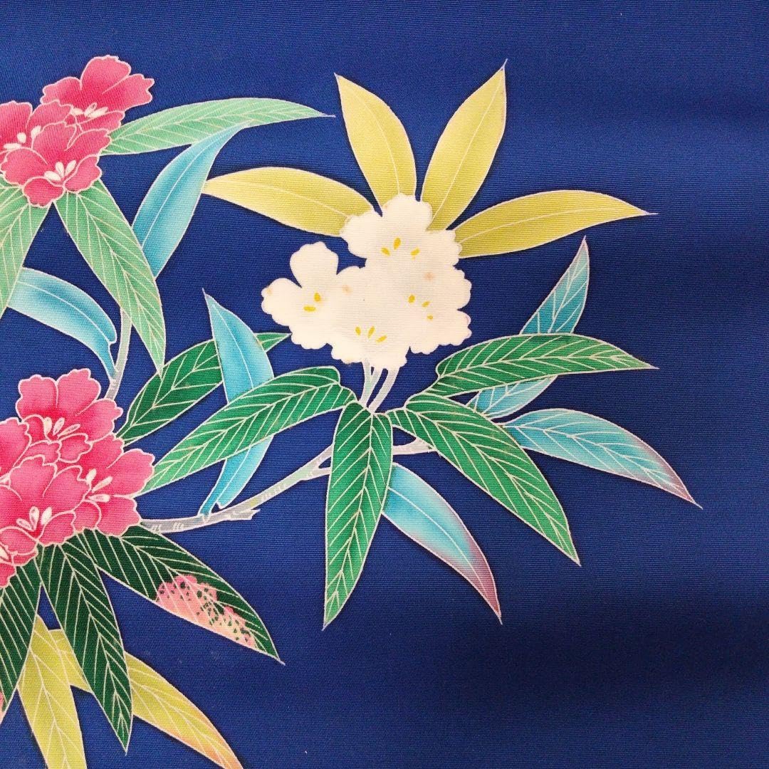 花柄 塩瀬名古屋帯 葛の花柄 塩瀬名古屋帯 | たまるや七草